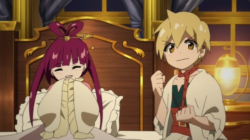 kingoftentaclesnight:  ”Let’s be friends, Kougyoku!!” ”Yeah!!” 