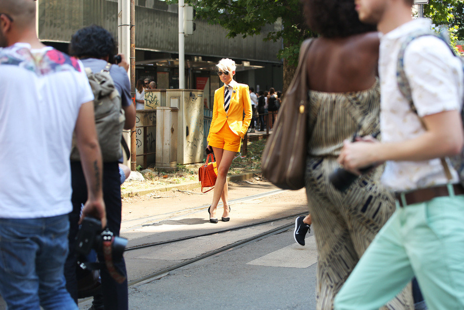 billidollarbaby:  Milan Fashion Week Streetstyle || Spring 2015