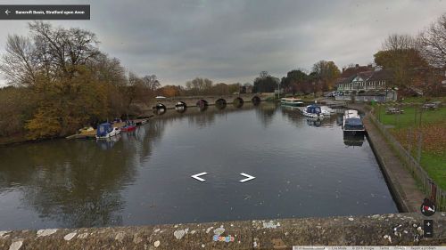 streetview-snapshots: River Avon, Stratford-upon-Avon