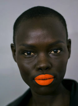 furples:  Grace Bol @ John Galliano Spring 2014