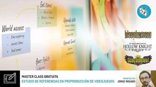 Anunciamos otra master class prevista para este mes de Junio pensada para #gamedesigners  Estudio de