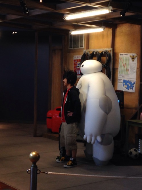 XXX All the Baymax and Hiro. It was worth coming photo