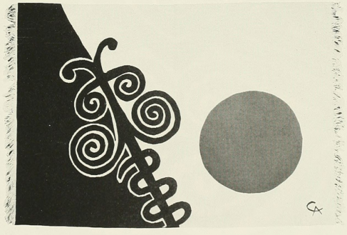 nobrashfestivity: Alexander Calder, Caduceus, 1962Tapestrymore