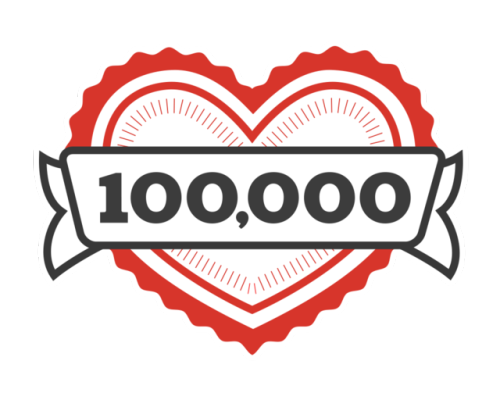 100 000 пометок “Нравится”!
