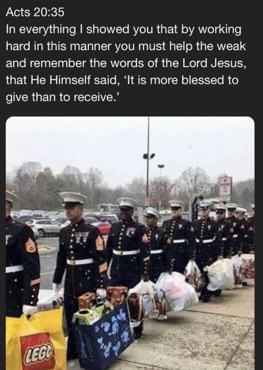 la-anarchy:  spacefrog23:  navycorpsman:    Semper Fi.  👍🇺🇸  This is my unit and I’m in this pic lol 🤘🏼  Proud to say I’ve done Toys for Tots every year since 2003 , even before I was a Marine