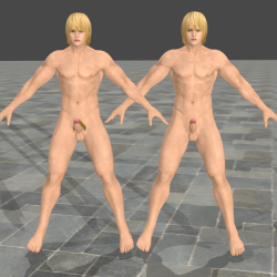 nyktamer:NUDE ELIOT RELEASEit’s up to you. it can’t be helped, sorry about that:  choose between a clean meshmod made with xps but with a buggy neck. (just don’t use it too much.) or use the 3dsmax version with a correct neck that moves smoothly