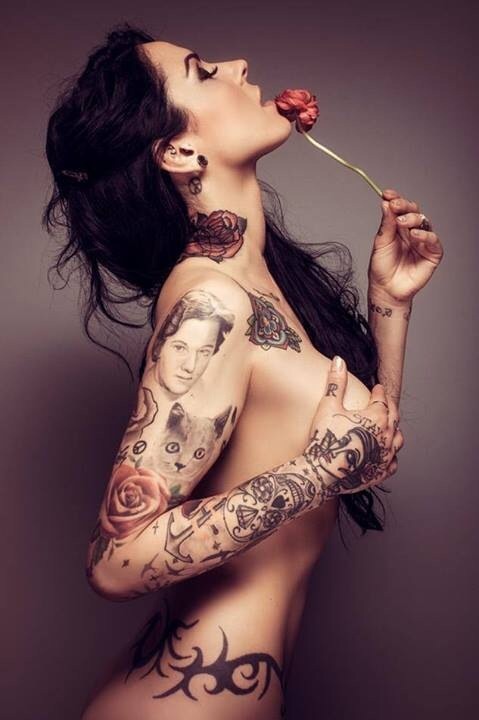 tattooedladiesmetal:  Natalie Addams