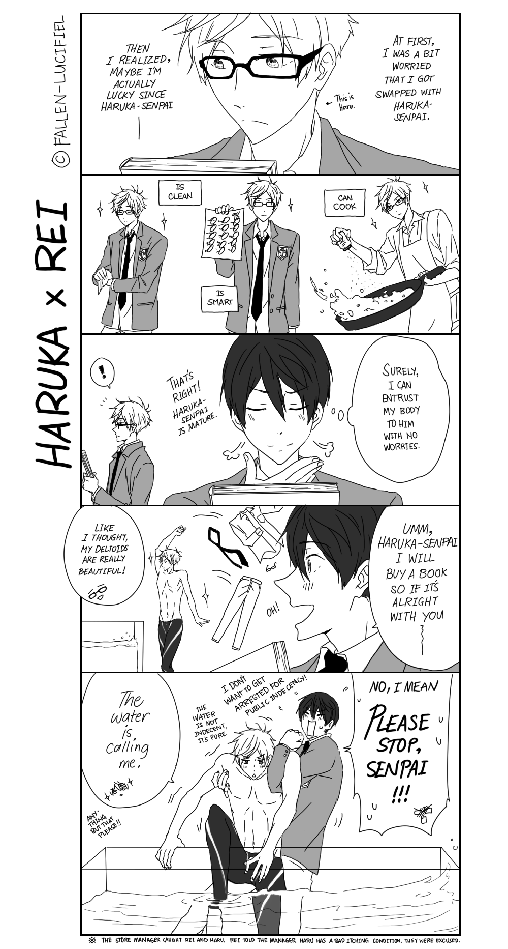 fallen-lucifiel:Rarepair Week Day 5: Personality/Character Swap [ freerarepairs ]Pairing/s: