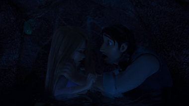   Rapunzel was Raised to Not Show Physical Affection  
