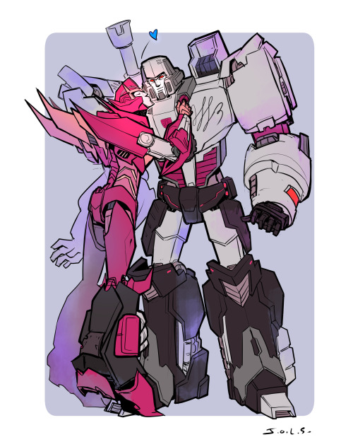 A Very Fun Sketch Commission Of These Two - It's Been Too Long! I Miss The MegaRod.