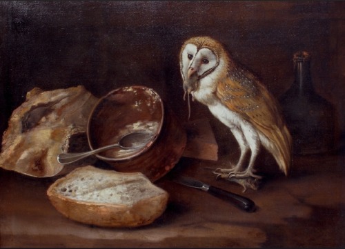 An Owl’s Lunch, attr. to George William Sartorius (1759-1828)