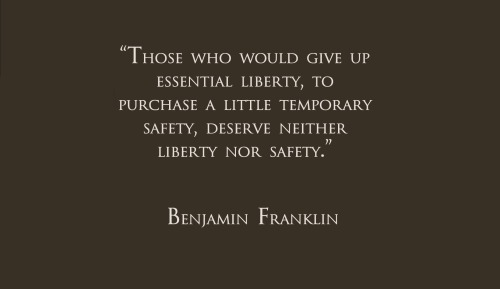  Benjamin Franklin !
