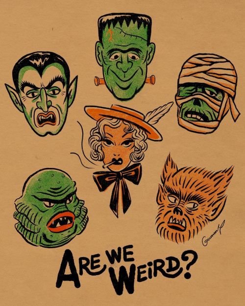 scurybooween:Are we WEIRD?  by GummyCartoons