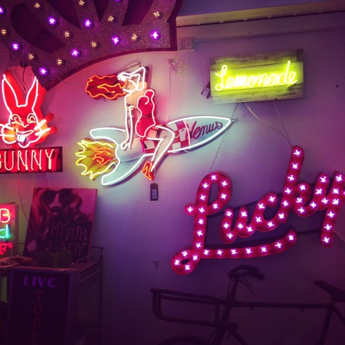 iwannabey0urvacuumcleaner:God’s Own Junkyard exhibition at Lights of Soho 