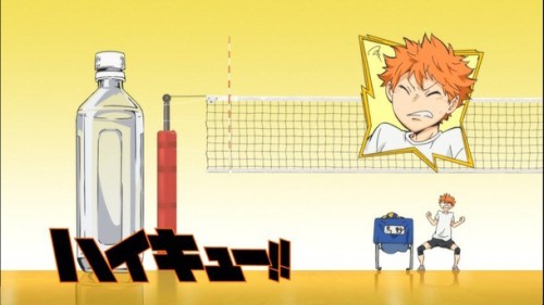 Algunos eyecatches de la primera parte de Haikyu!!. El resto en Nijimen.