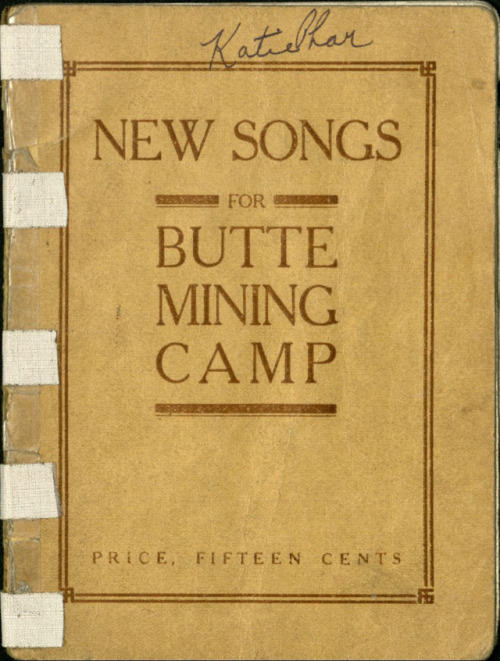 Read more about Katie Phar, the IWW songbird, on the Southern Folklife Collection blog today. The ma