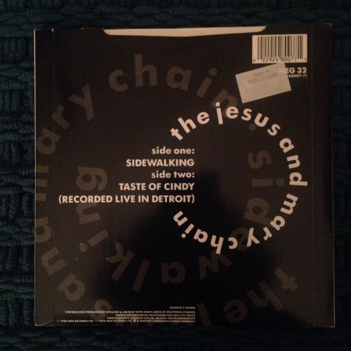 The Jesus and Mary Chain - Sidewalking / Taste of Cindy UK Press 1988 (Warner Brothers)