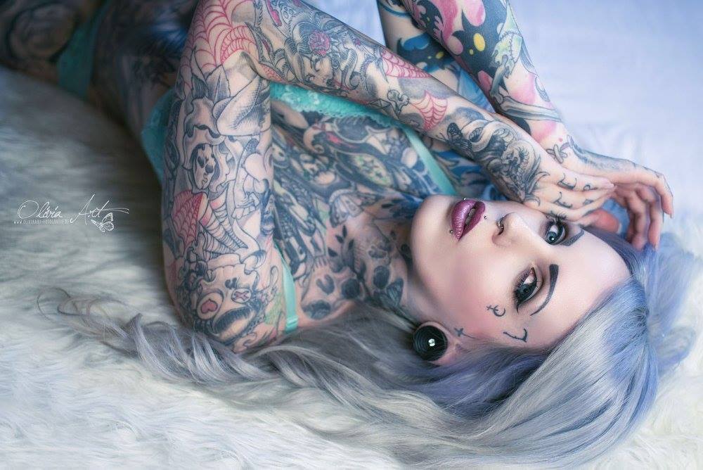 tattedbeautues:    Mademoiselle Jess  