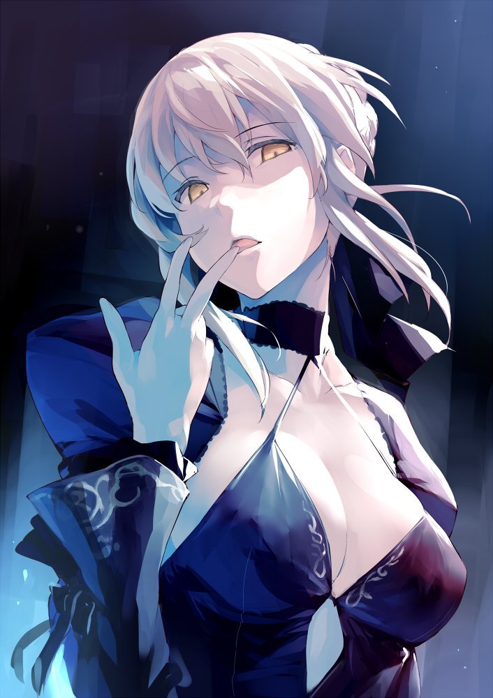 scathachlily:    けけもつ@pi_man_nikuzume:オルタさん  ※Illustration shared