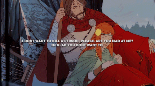 lotherings-rose:The Banner Saga | title screens + quotes Funny thing, getting old. The things you wa