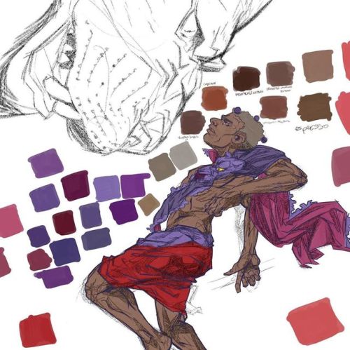 Color Theory has always been my favorite #King #Panther #God #Hero #color #black #artist #artistsoni