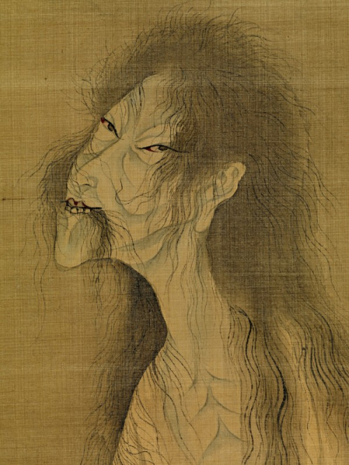 amare-habeo: Maruyama Okyo (Japanese, 1733 - 1795) Ghost painting (yurei), 1793 Musée du quai