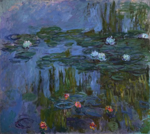 Claude Monet aka Claude Oscar Monet (French, 1840-1926, b. Paris, France) - Les Nymphéas (Nenúfares)