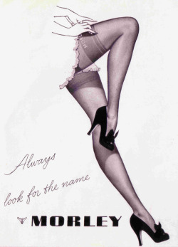 pinupgirlsart:  Vintage Stockings Ads 