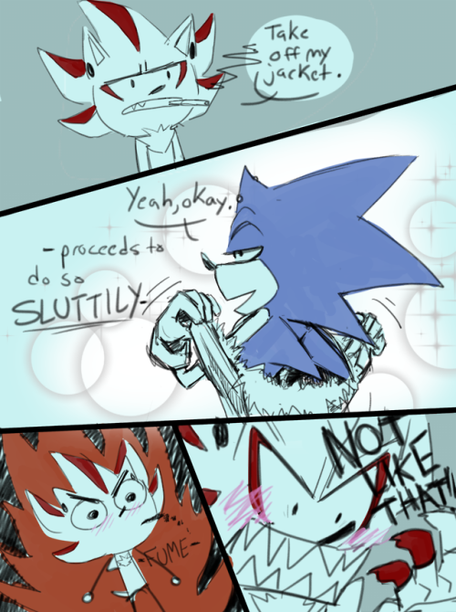 fuckin coked out on sonic — based on this post LOVE THEM rivals