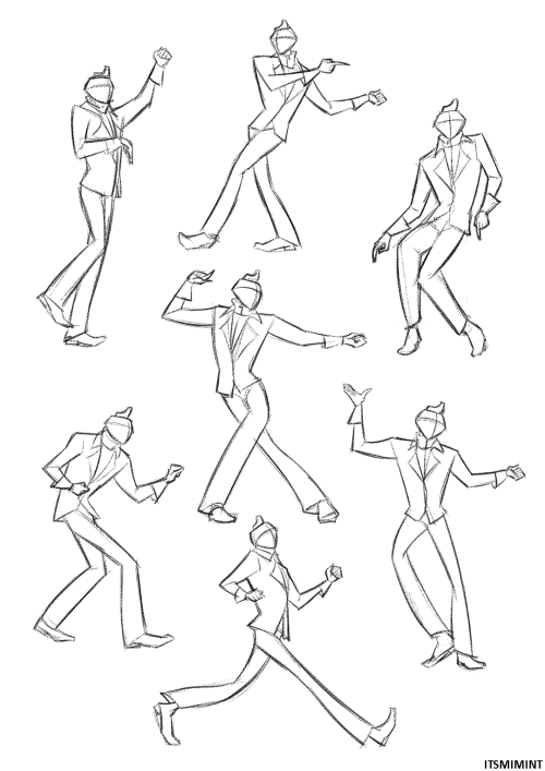 Some OC draws! His name is William Böcklin and he likes to boogie! I’ll be drawing him more since Ha