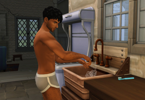 I realize I haven’t posted anything about my Cottage Living save!I had my sims, Arjun, moved i