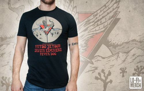 The Shirts I designed for FATSO JETSON, Fever Dog and 3rd Ear Experience&rsquo;s European tour a