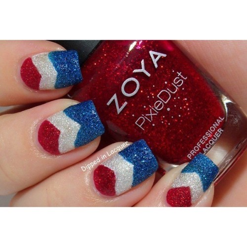 Porn photo nailpornography:  4th of July NOTW inspiration!