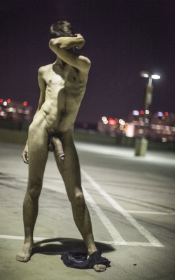 raunchster: Hanging out on a parking lot in Chatsworth, Los Angeles, CA. By Ares and Cupid. 