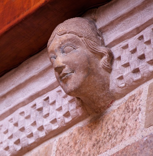 glencairnmuseum:This corbel head, made in 12th-century France, is in Glencairn’s Great Hall.