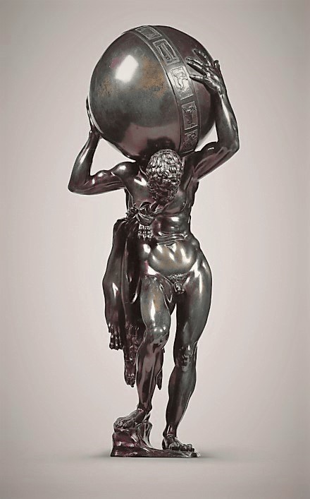 stonemen:  Ferdinando Tacca. Hercules supporting the heavens. 1650-1700. Liechtenstein