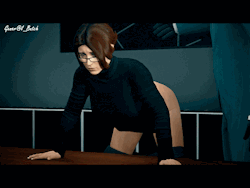 Generalbutch: Support Me On Patreon Secretary Lara Spanked Short Animation This Model