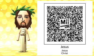 Anime mii qr codes