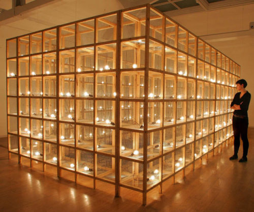 Mona Hatoum was born into a Palestinian family in Beirut, Lebanon in 1952 and now lives and works in