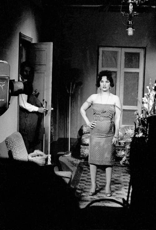 Frank Horvat, Tv Star, Samiha Tawfik, Cairo, Egypt, 1962 Nudes &Amp;Amp; Noises 