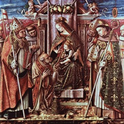 Carlo Crivelli (Venezia 1430/35 - Ascoli [?] 1495); Presentazione Delle Chiavi A