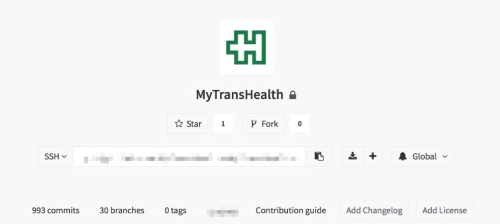 Getting real close to 1,000 commits to the MyTransHealth repo! Major news coming soon!