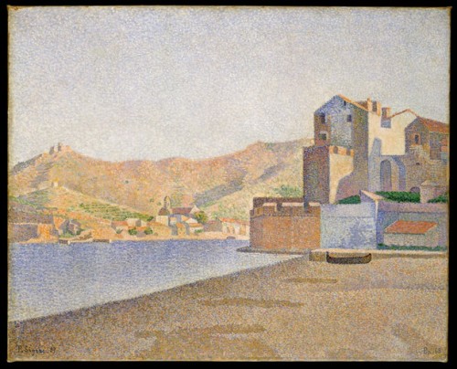 The Town Beach, Collioure, Opus 165 (Collioure. La Plage de la ville. Opus 165), Paul Signac, 1887, 