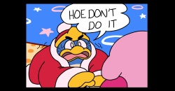 nintoonerart:  damn it kirby (based on this) 