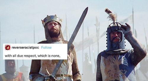 twosheds:Monty Python and the Holy Grail + tumblr text posts