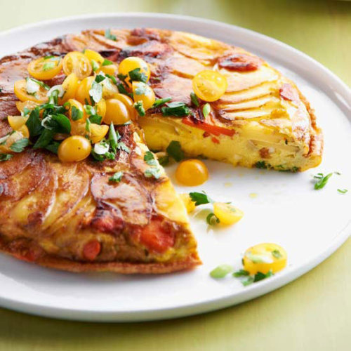 Porn photo bhgfood:  Potato Frittata: If you have lots