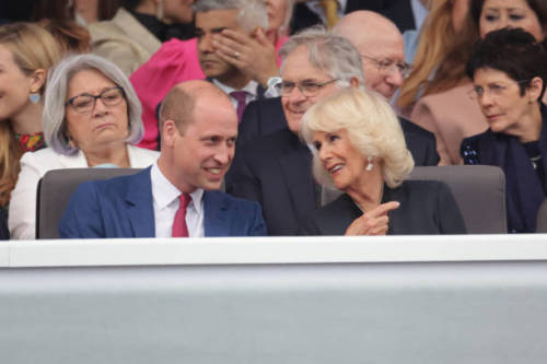 The Prince of Wales, The Duchess of Cornwall and other members iof the royal family attend the Plati