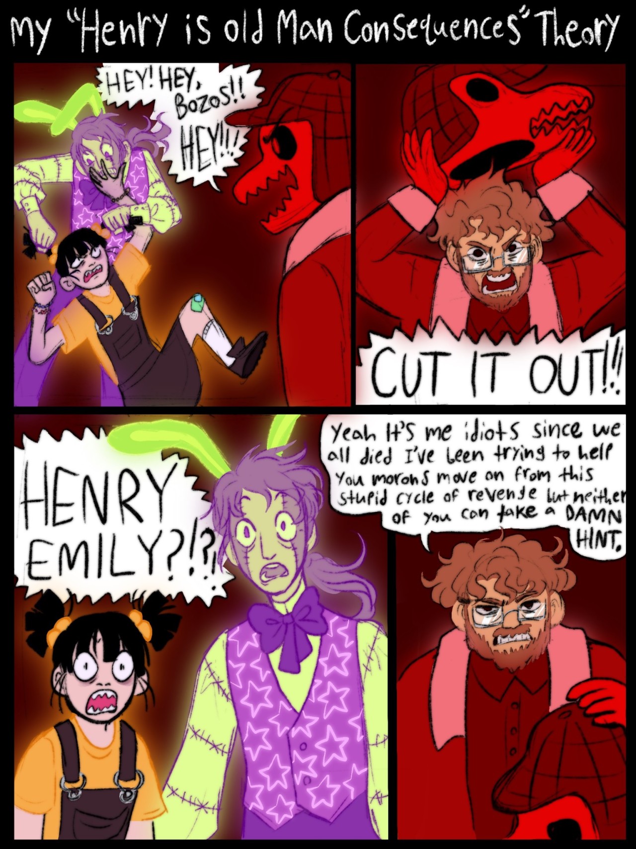 I've been feeling nostalgic lately for old FNaF theories so here's