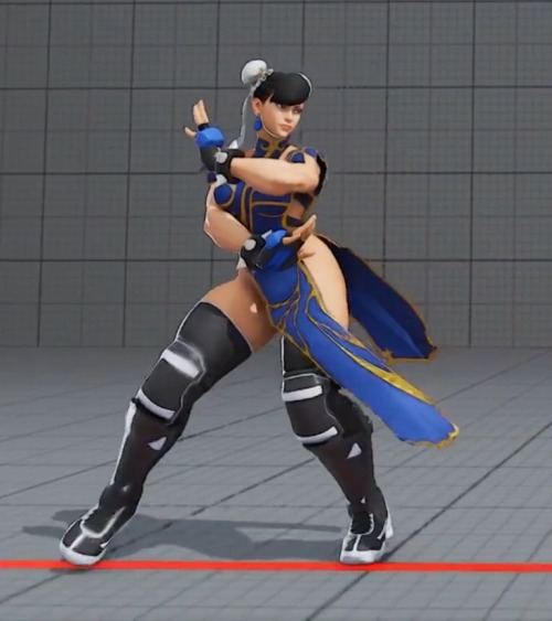 ck-blogs-stuff:  spcrash:   I was a little bothered/surprised when I first saw Chun Li’s Akiman Training DLC outfit because it looked like she wasn’t wearing any underwear.  But lo and behold, she is, she just has her whole booty butt hanging out.