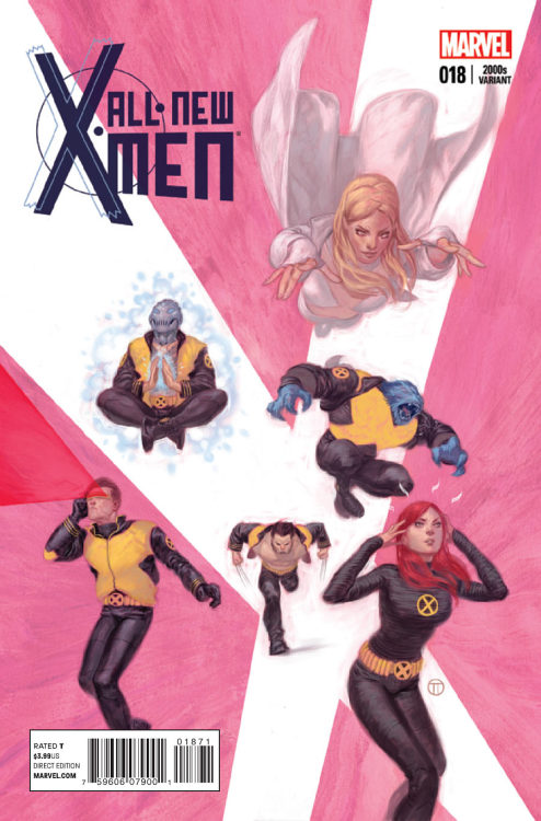 ucarim-blog: All-New X-men #018 Decades Variants by Julian Totino Tedesco
